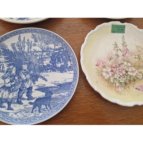 200 - Collection of Plates; Spode Blue Room Collection, Royal Albert Shakespeares Flowers, M&S, Zara and 2... 