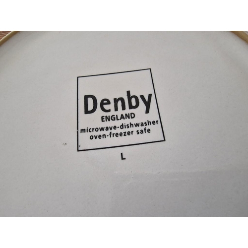 205 - Collection of Denby Tableware, 8-Place Dinner Set (8 x Dinner Plates, 8 x Side Plates, 7 x Saucers a... 