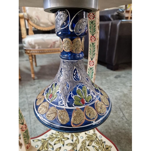 217 - Hand Made Special Shisha / Hookah Inhale Table, Highly Decorated, (Approx. 40 x 40 x 70cm)