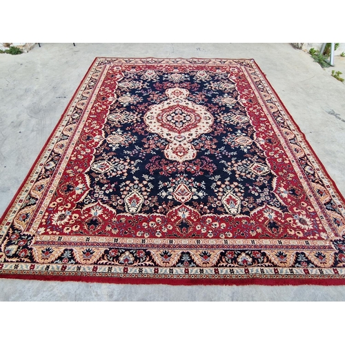 350 - Large 'Herat' Carpet in Traditional Pattern, (Approx. 300 x 400cm)