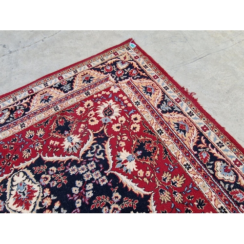 350 - Large 'Herat' Carpet in Traditional Pattern, (Approx. 300 x 400cm)