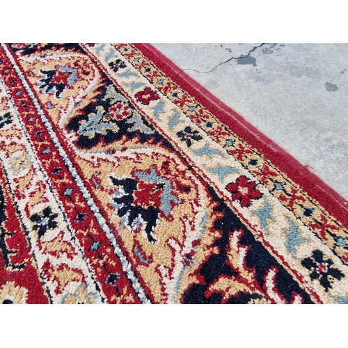 350 - Large 'Herat' Carpet in Traditional Pattern, (Approx. 300 x 400cm)