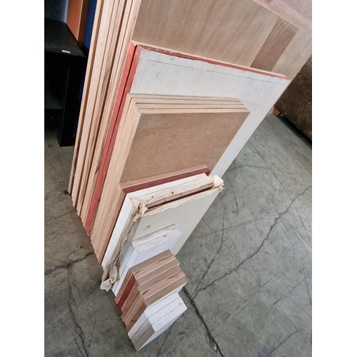 376 - Large Qty of 17mm Marine Plywood, Approx. 32 Pieces; Largest Approx. 120 x 150cm, 88 x 120cm (2), 75... 