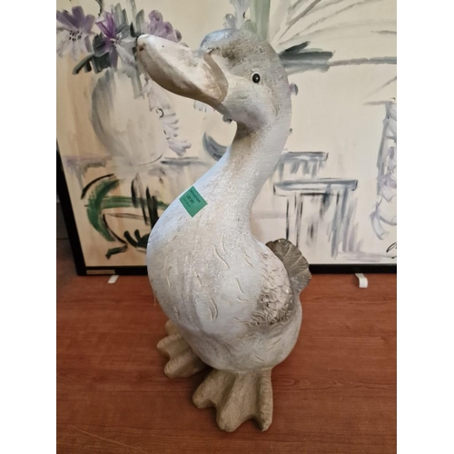 377 - Garden Ornament of Goose, (Approx. H: 50cm)