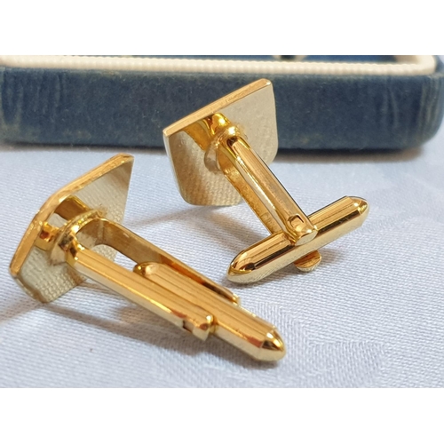 233 - 3 x Pair of Vintage Cufflinks in Boxes