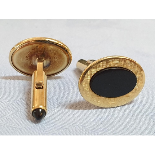 233 - 3 x Pair of Vintage Cufflinks in Boxes