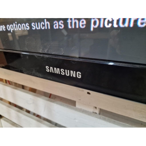 17 - Samsung 50'' Television, (Model: PS50C430A1W), * Basic Test and Working *, Nb. No Stand, Together wi... 