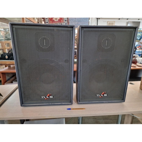 363 - Pair of Large D.A.S 'Professional Series' 300w Speakers, (Model: R-115), (Approx. 46 x 39 x 69cm Ove... 