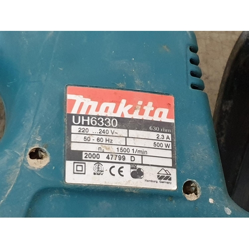 272 - Makita, UH6330 Electric Hedge Trimmers (A/F, Un-Tested, Cable Cut)