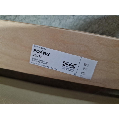 86 - Child's IKEA 'Poang' Arm Chairs (No Seat Cover)