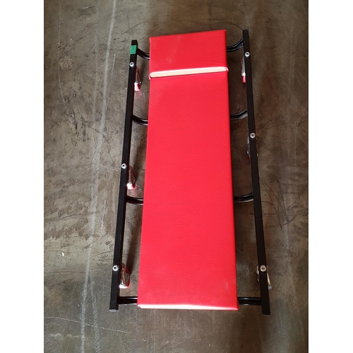 145 - Roller Creeper Seat, Metal Body