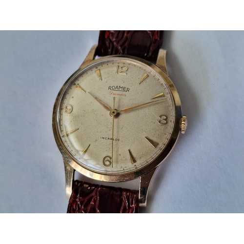 Roamer premier best sale gold watch