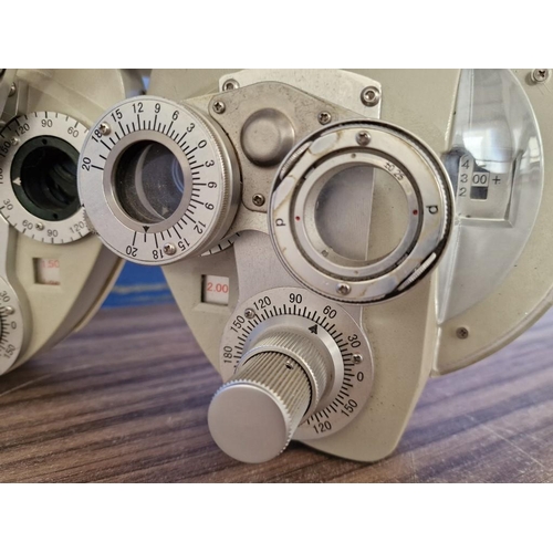 65A - Ophthalmic Refractor Head RH-11 (Eye Testing Unit) with Rule and Eye Test Reading Disc