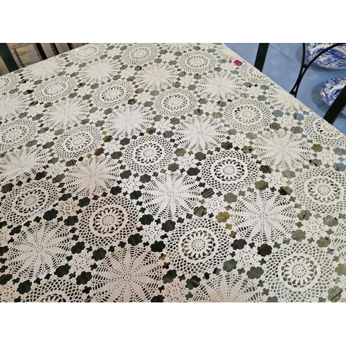 103B - Large Lefkara Style Handmade Lace Tablecloth, (Approx. 280 x 200cm)