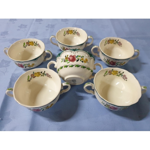 91 - 6 x Spode Porcelain 