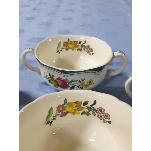 91 - 6 x Spode Porcelain 