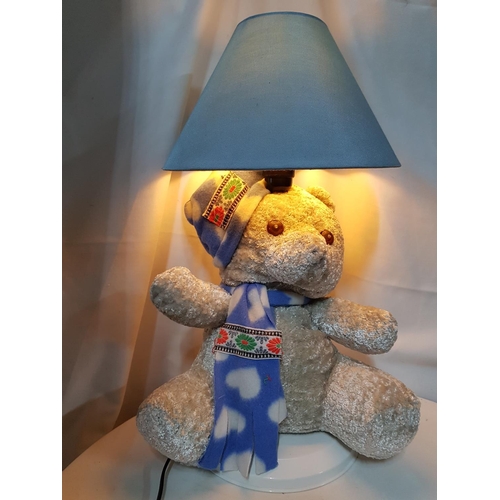 808 - Teddy Bear Themed Bedside Light