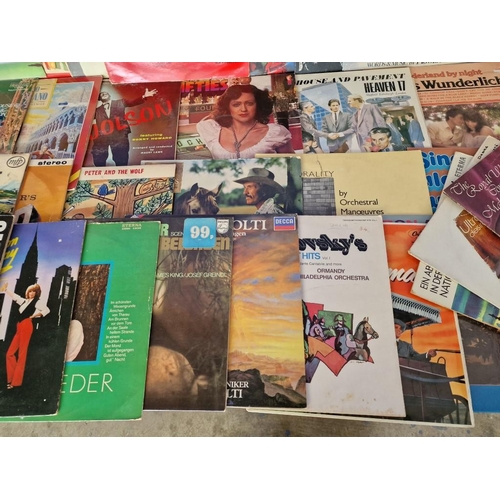 142B - Collection of Approx. 60 x LP Vinyl Records, (see multiple catalogue photos)