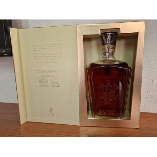 9 - John Walker & Sons, 21 Year XR Blended Scotch Whisky, 750ml, 40%, in Original Gold Tone Presentation... 