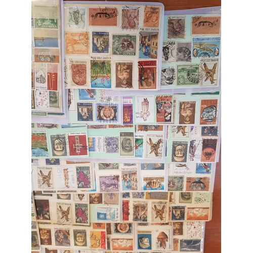 168 - Huge Collection of Approx 500pcs Vintage and Retro Cyprus Stamps (40x Pages, Approx 15pcs each)