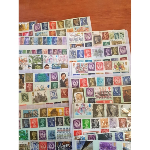 169 - Huge Collection of Approx 500pcs of Vintage and Retro English Stamps (40x Pages with Approx 15pcs ea... 