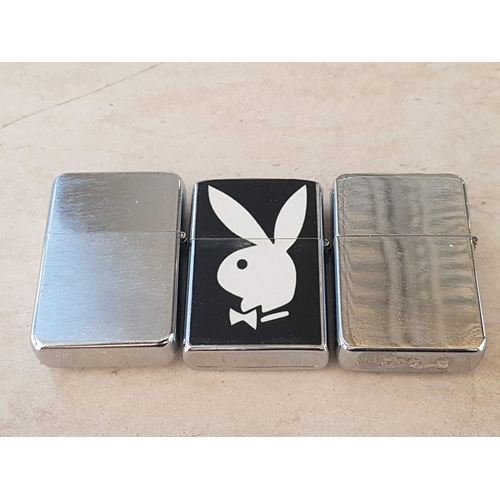 298 - Collection of 12 x Zippo Style Lighter in Various Pattern Colour and Brand