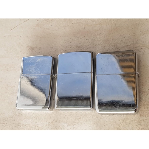 298 - Collection of 12 x Zippo Style Lighter in Various Pattern Colour and Brand