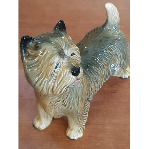 305 - Porcelain Dog Figurine (Approx 19 x 20cm)