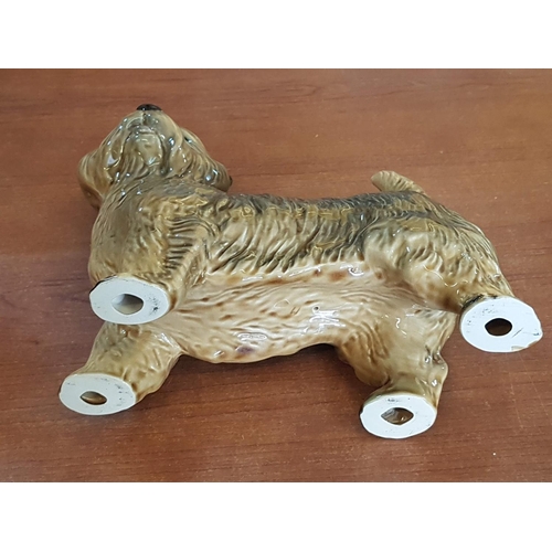 305 - Porcelain Dog Figurine (Approx 19 x 20cm)