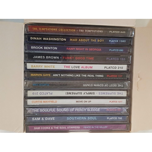 315 - Collection of 12 x CD's of Great Soul Classics (Boxed)