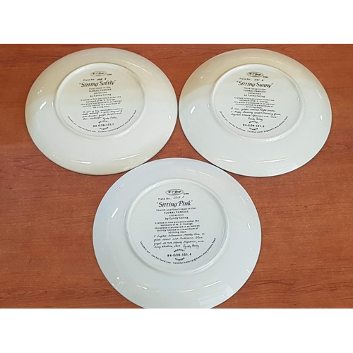 356 - W.S George Porcelain Decorative Plates inc; 