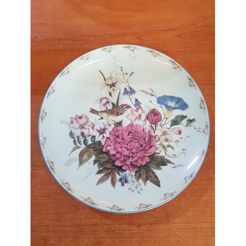 356 - W.S George Porcelain Decorative Plates inc; 