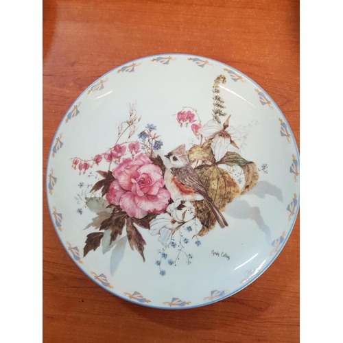 356 - W.S George Porcelain Decorative Plates inc; 