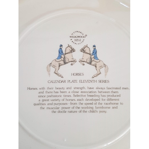 357 - Wedgwood Calendar Plate; 1979 