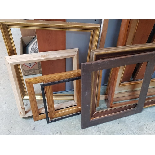 252 - Various Frames in Various Sizes, Shapes, Material etc