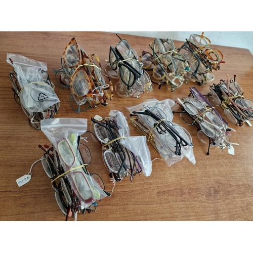 80 - Box with Large Qty of Assorted Ophthalmic Frames, (Approx. 100pcs), Unused / Demo