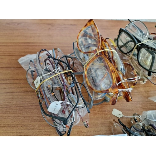 80 - Box with Large Qty of Assorted Ophthalmic Frames, (Approx. 100pcs), Unused / Demo