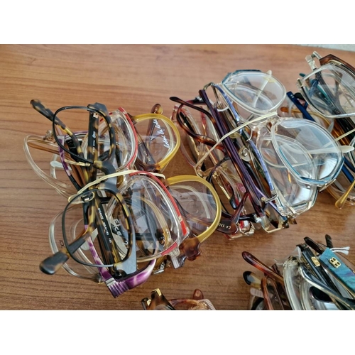 81 - Box with Large Qty of Assorted Ophthalmic Frames, (Approx. 100pcs), Unused / Demo