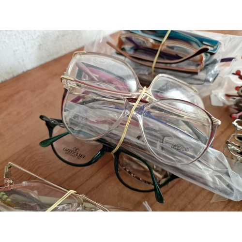 82 - Box with Large Qty of Assorted Ophthalmic Frames, (Approx. 100pcs), Unused / Demo