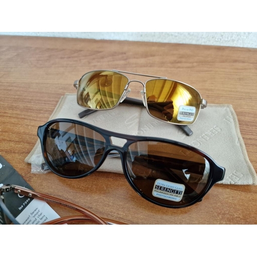 89 - 3 x Pairs of Serengeti Sunglasses, Unused, Nb. No Boxes (3)