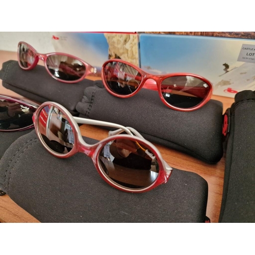 91 - Collection of 5 x Assorted BOLLE Children's Sunglasses in Soft Cases & Original Boxes, Unused, (5)