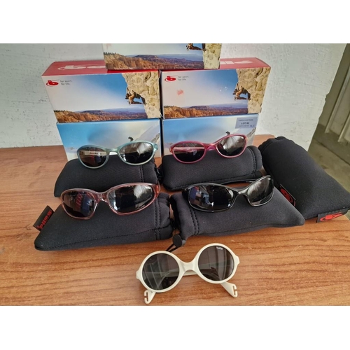 92 - Collection of 5 x Assorted BOLLE Children's Sunglasses in Soft Cases & Original Boxes, Unused, (5)