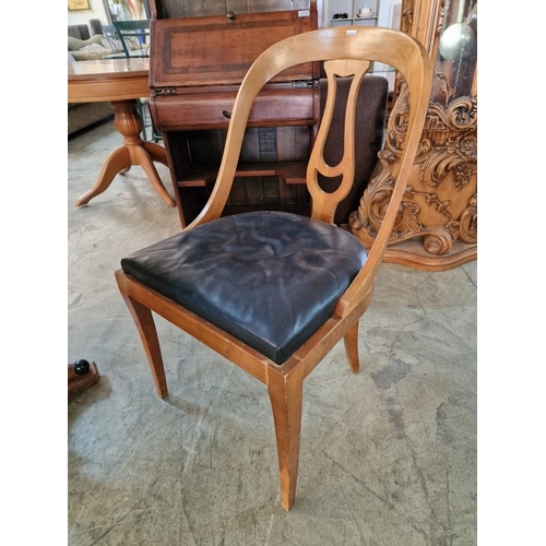 161 - Classical Style Round Games Table with Turned Pedestal Leg, Folding Top with Revolving Board and Che... 