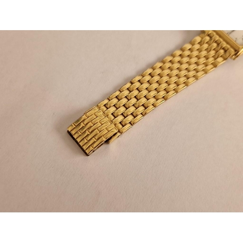 75 - 18ct Gold Raymond Weil Toccata Wrist Watch on 18ct Gold (.750) Bracelet Strap, Quartz Movement * Run... 