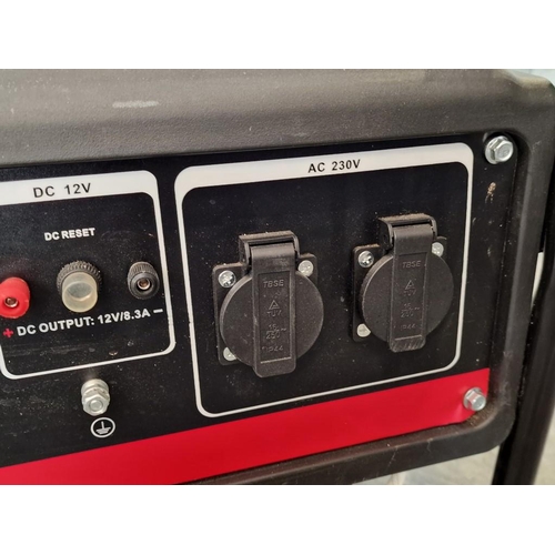 78 - FP3600E Gasoline Generator, 3 KW with Electric Start, (Purchased New by Seller in Feb 22)