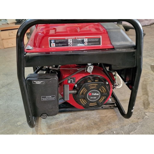 78 - FP3600E Gasoline Generator, 3 KW with Electric Start, (Purchased New by Seller in Feb 22)