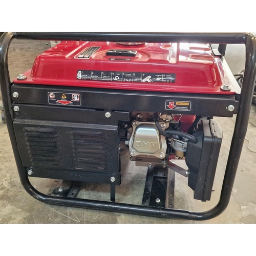 78 - FP3600E Gasoline Generator, 3 KW with Electric Start, (Purchased New by Seller in Feb 22)