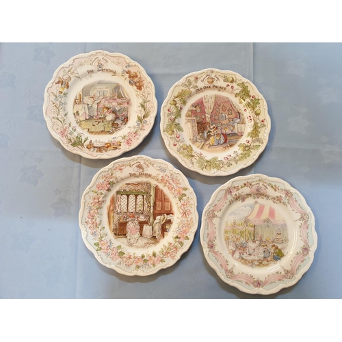 69 - 4 x Royal Doulton Plated Featuring 