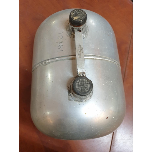 93 - Vintage White Metal Barrel 