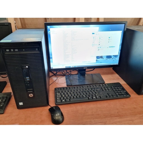 101 - Computer Set; HP ProDesk 400 GS MT Tower, Core i3-6100 CPU, 3.7GHz, 8GB RAM, 250GB HD, Windows 10 Pr... 